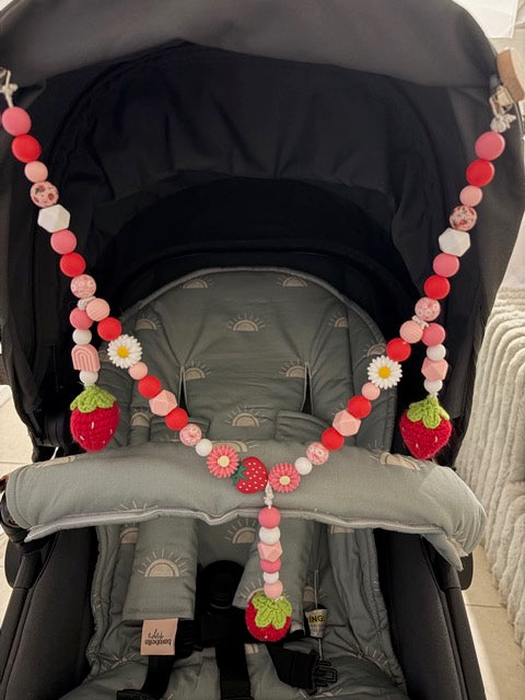 Strawberry Pram Garland